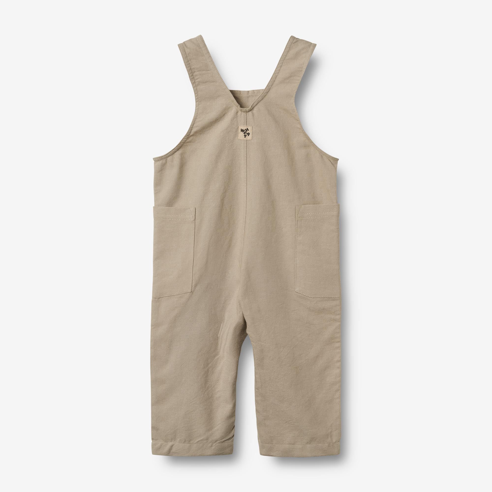 wheat-ivan-latzhose-baby-beige-stone-bio-baumwolle image 2