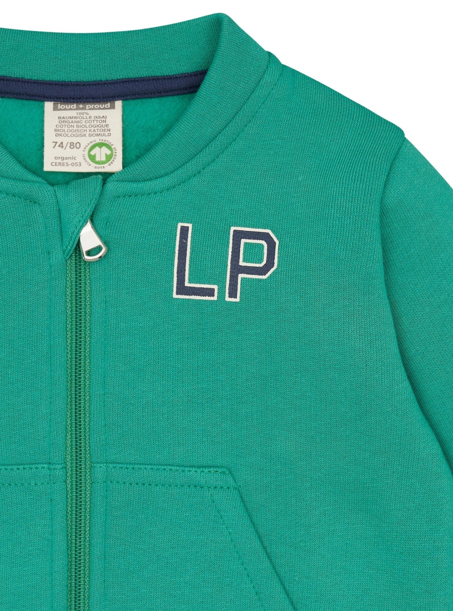 loud-proud-classics-college-sweatjacke-jacke-plant-98-104 image 3