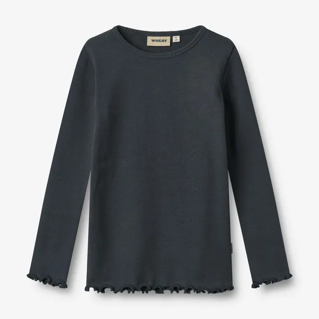 wheat-clothing-ida-langarmshirt-navy-bio-jersey-gr-92-152 image 1