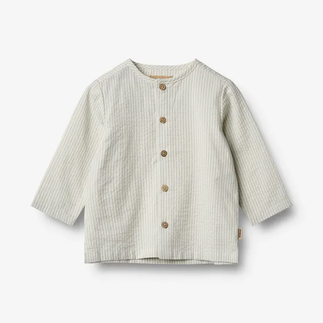 wheat-shelby-hemd-baby-summer-blue-stripe-bio-baumwolle image 1