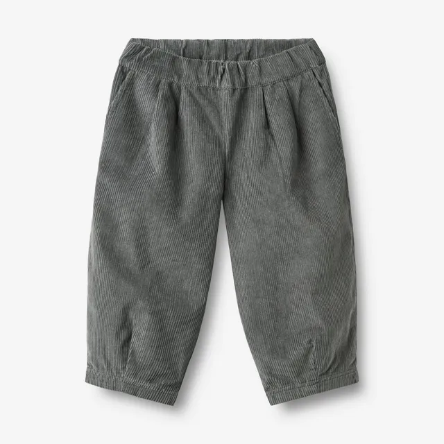 wheat-juno-hose-dark-charcoal-cord-bio-baumwolle image 1